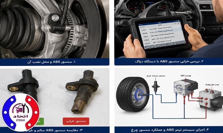 راهنمای تشخیص خرابی سنسور ای بی اس